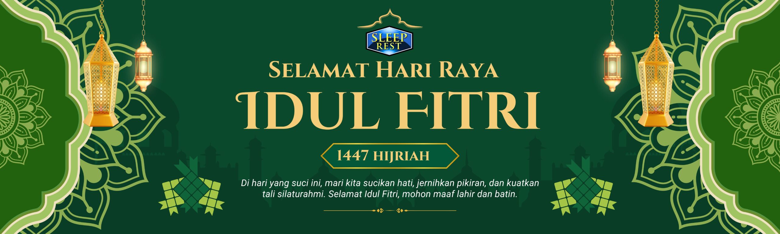 Selamat Hari Raya Idul Fitri - SleepRest