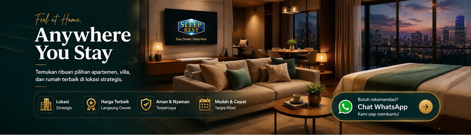 SleepRest Apartements