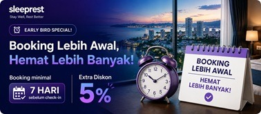 kupon diskon book lebih awal